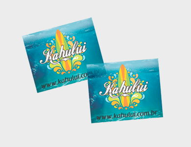 Adesivo em Vinil Transparente 9x13 - 4x0 - 100 unid