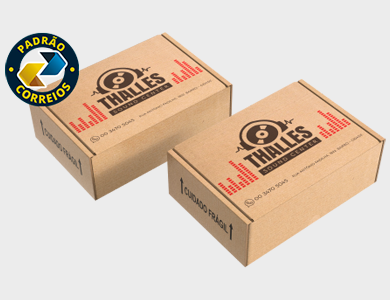 Embalagem para Correios/Ecommerce 06 Papelão 340g 25,5x17,5x8,5cm - 4x0 - 500 unid