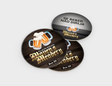 Porta Copos Quadrado Reciclato 150g Sem Verniz 9x9 cm - 4x4 - 3000 unid